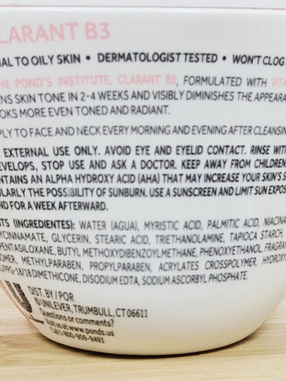 POND'S Clarant B3 Dark Spot Correcting Cream for Normal to Oily Skin Sealed